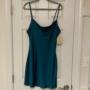 Altar'd State Teal Mini Dress